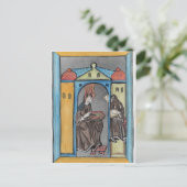 Hildegard of Bingen Briefkaart (Staand voorkant)