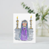 Hildegard of Bingen Briefkaart (Staand voorkant)