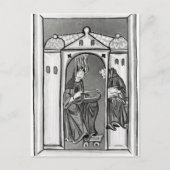 Hildegard of Bingen Briefkaart (Voorkant)