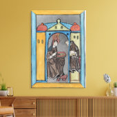 Hildegard of Bingen Canvas Afdruk (Insitu (Woonkamer))