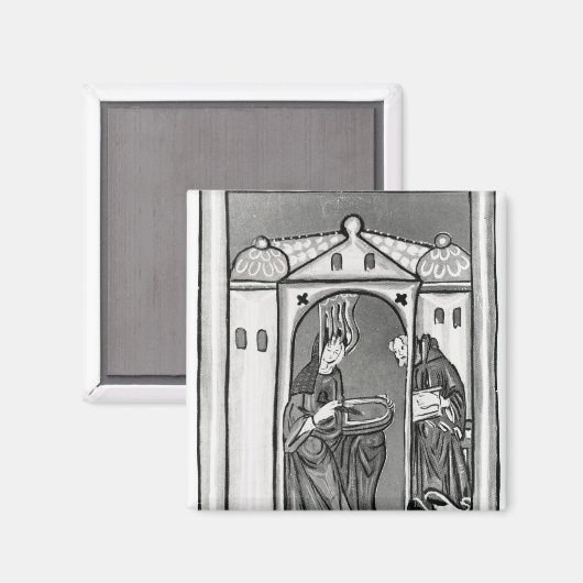 Hildegard of Bingen Magneet (Voorkant / Achterkant)