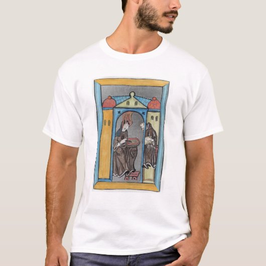 Hildegard of Bingen T-shirt (Voorkant)