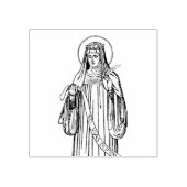 Hildegard van Bingen Kerkleraar Rubberstempel (Afrduk)
