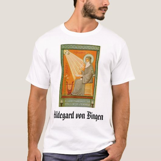 Hildegard von Bingen, Hildegard von Bingen T-shirt (Voorkant)