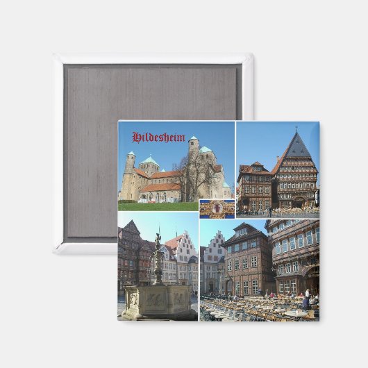 Hildesheim Magneet (Voorkant / Achterkant)