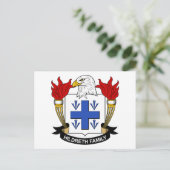 Hildreth Family Crest Briefkaart (Staand voorkant)