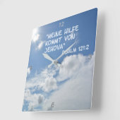 Hilfe von Jehova . Vierkante Klok (Hoek)