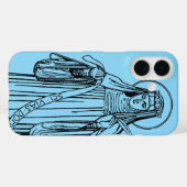 Hilige Hildegard van Bingen Middeleeuwse Mystica Case-Mate iPhone Case (Achterkant (horizontaal))