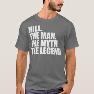 Hill Achternaam Hill Achternaam Hill Achternaam H T-shirt