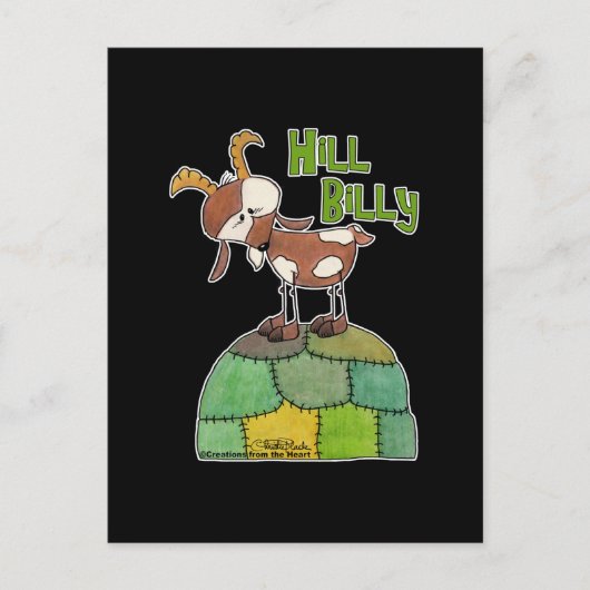 Hill Billy Briefkaart (Voorkant)