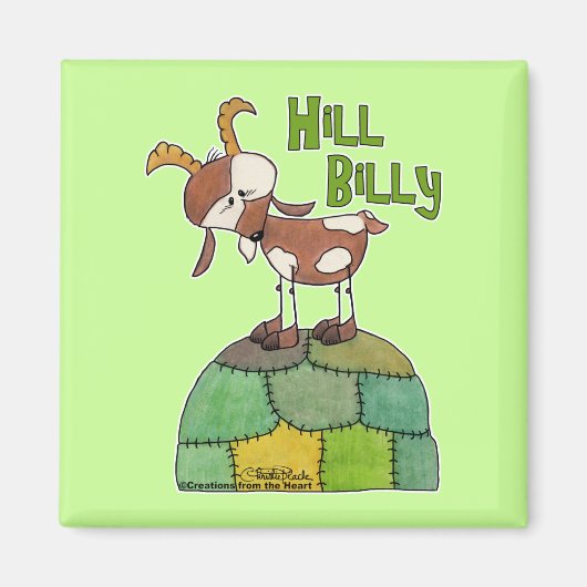 Hill Billy Magneet (Voorkant)