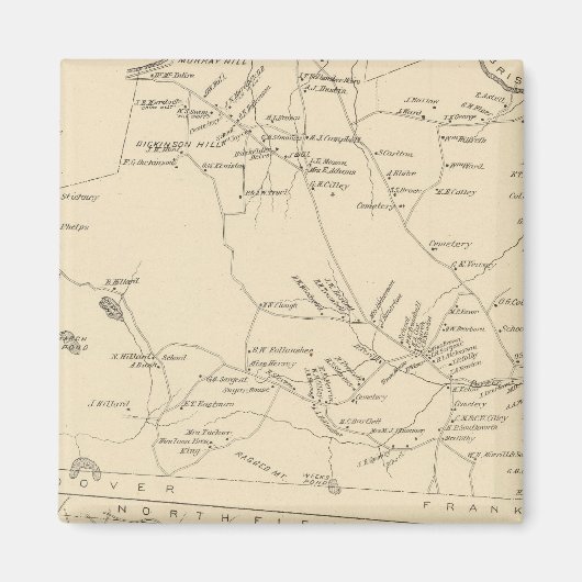 Hill, Canterbury Magneet (Voorkant)