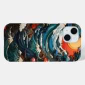 Hill Case-Mate iPhone Case (Achterkant (horizontaal))