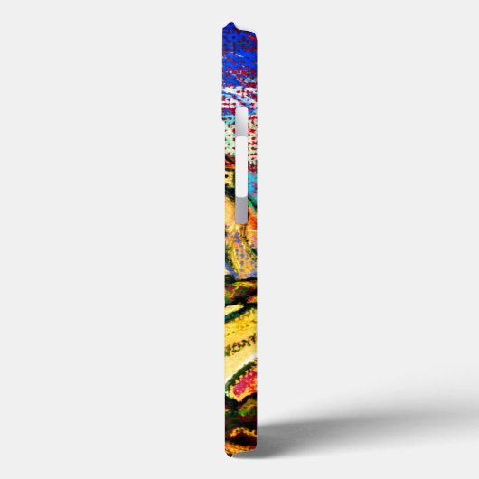 Hill Castle Fantasy en Jouw naam Case-Mate iPhone Case (Achterkant / Links)