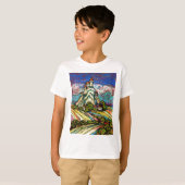 Hill Castle Fantasy T-shirt (Voorkant volledig)
