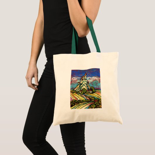Hill Castle Fantasy Tote Bag (Voorkant (product))