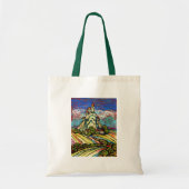 Hill Castle Fantasy Tote Bag (Voorkant)