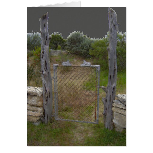  Hill Country Gate Card (Voorkant)