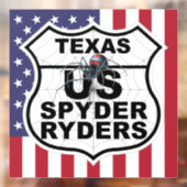 Hill Country Hoofdstuk - Decal Vlag & Logo (Vel 2)