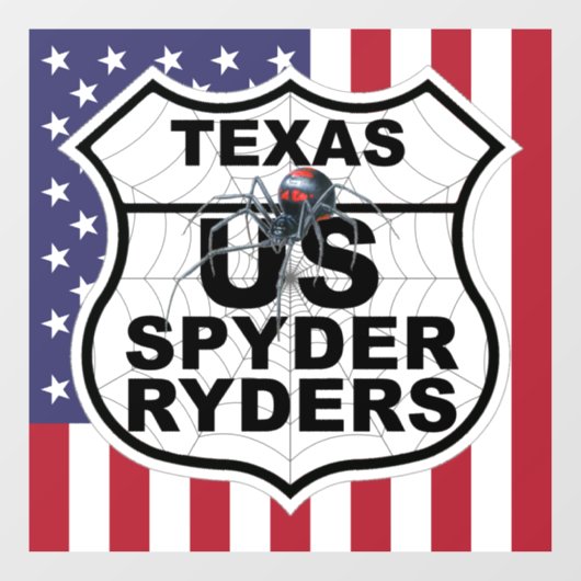 Hill Country Hoofdstuk - Decal Vlag & Logo (Vel)