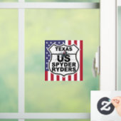 Hill Country Hoofdstuk - Decal Vlag & Logo (Huis)