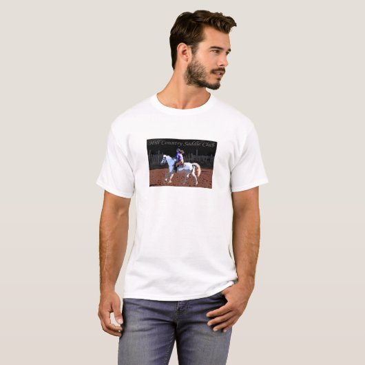 Hill Country Saddle Club #1 T-shirt (Voorkant volledig)