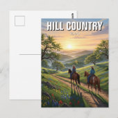 Hill Country Texas Reizen Briefkaart (Voorkant / Achterkant)
