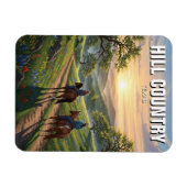 Hill Country Texas Reizen Magneet (Horizontaal)