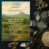 Hill Country Texas Unique Wedding Invitation Cards Kaart