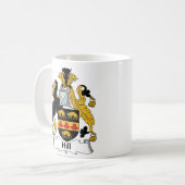 Hill Family Crest Koffiemok (Voorkant links)