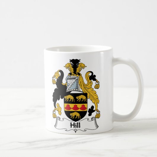 Hill Family Crest Koffiemok (Rechts)