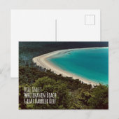 Hill Inlet, Whitehaven Beach, GBR Briefkaart (Voorkant / Achterkant)