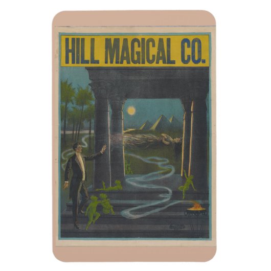 Hill Magical Company magneet (Verticaal)