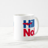 Hill No Hillary - Anti-Hillary - Koffiemok (Voorkant rechts)