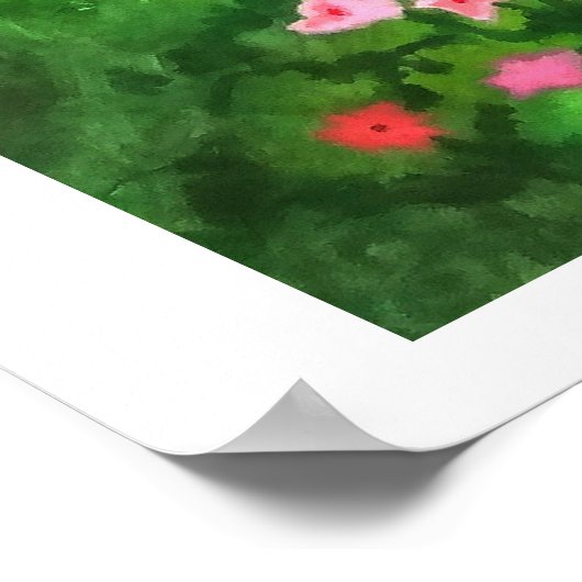 Hill of Blooms Poster (Hoek)