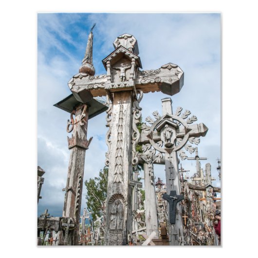 Hill of Crosses I Foto Afdruk (Voorkant)