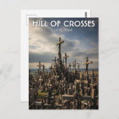Hill of Crosses Lithuania Travel Briefkaart (Voorkant / Achterkant)