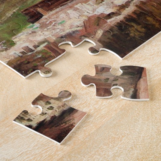 Hill of Montmartre met Quarry door Vincent van Gog Legpuzzel (Zijkant)