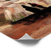 Hill of Montmartre met Quarry door Vincent van Gog Poster (Hoek)