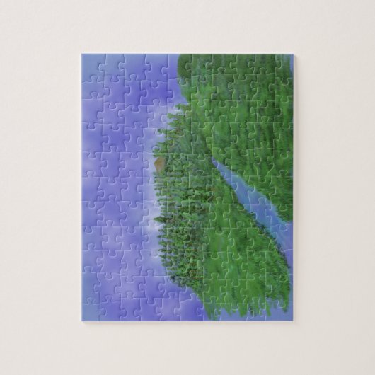 Hill & stream legpuzzel (Verticaal)