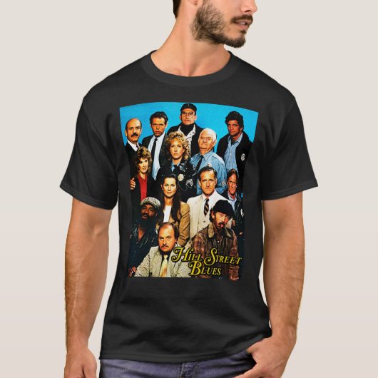 Hill Street Blues 80s Classic T-Shirt (Voorkant)
