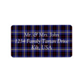 Hill Tartan Label (Voorkant)