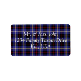 Hill Tartan Label