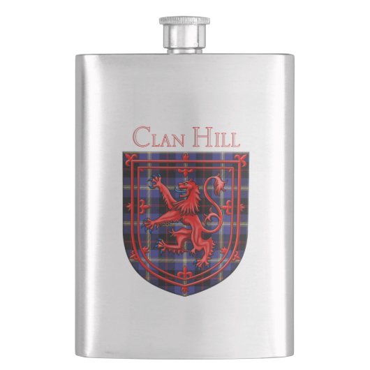 Hill Tartan Scottish Pset Lion Rampant Flacon (Voorkant)