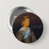 HILLAIR PRESIDENT 2016 RONDE BUTTON 7,6 CM (Voorkant /achterkant)