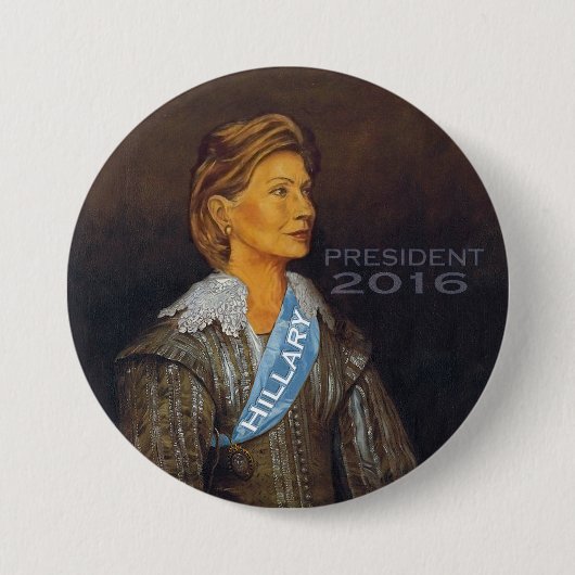 HILLAIR PRESIDENT 2016 RONDE BUTTON 7,6 CM (Voorkant)