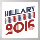 HILLARI 2016  STIJL -.png Poster (Voorkant)