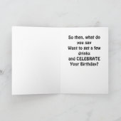 HILLARIEUZE BIRTHDAY WIST VOOR MIJN VRIEND KAART (Binnen)