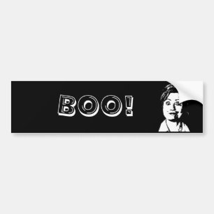 Hillary2, BOO. Bumpersticker