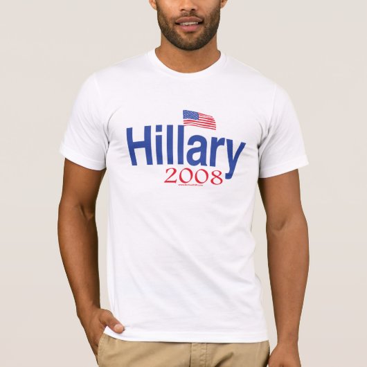 Hillary 2008 Shirt (Voorkant)